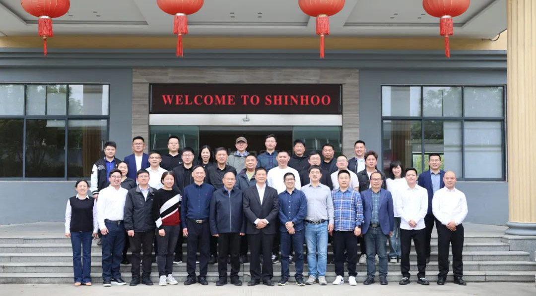 Wenling Pump Association 기업가 연구회 Shinhoo 방문丨 공동 개발을 위한 새로운 기회 모색